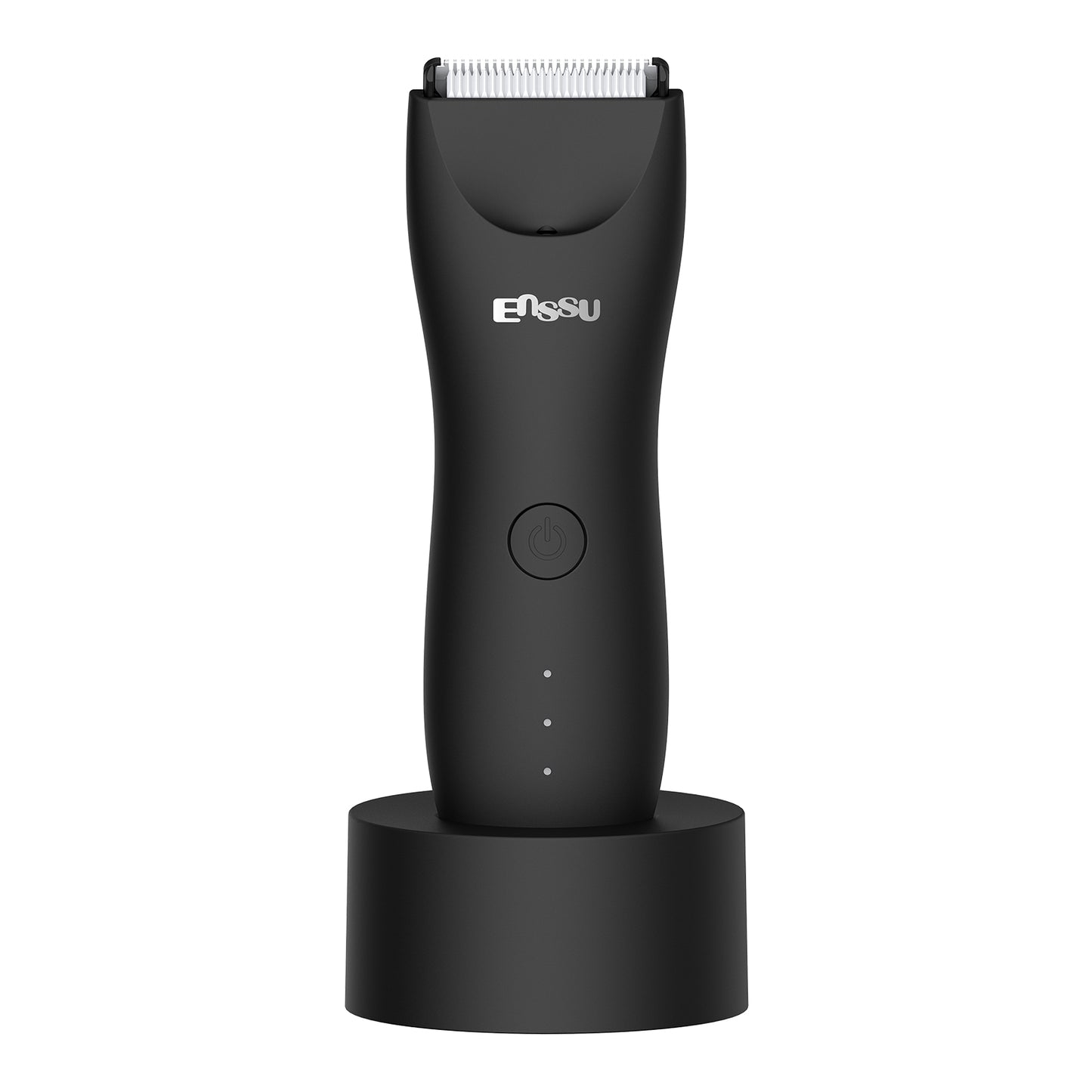 LED Display Rechargeable Groin Trimmer Body Hair Trimmer With Charging Base