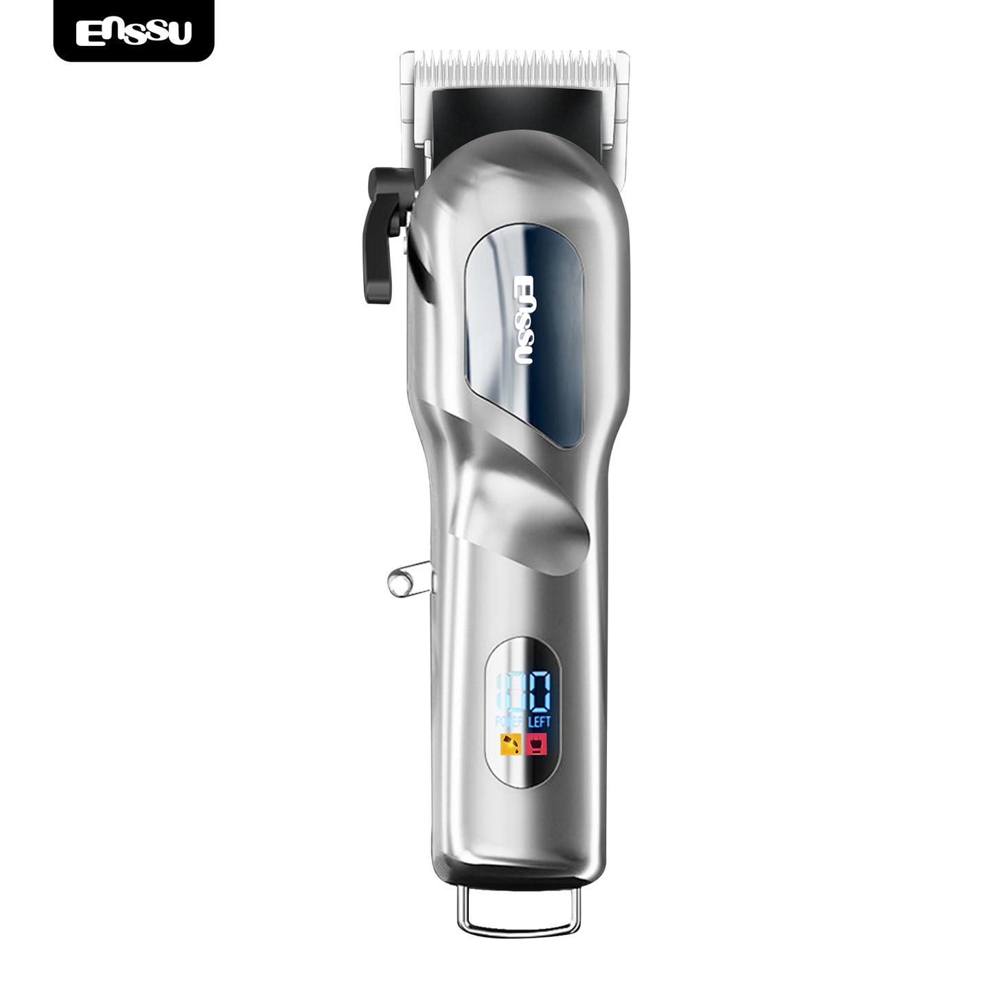 Professional Hair Clipper with 6500RPM Powerful Motor LED Display USB Rechargeable Safety Feature for Men