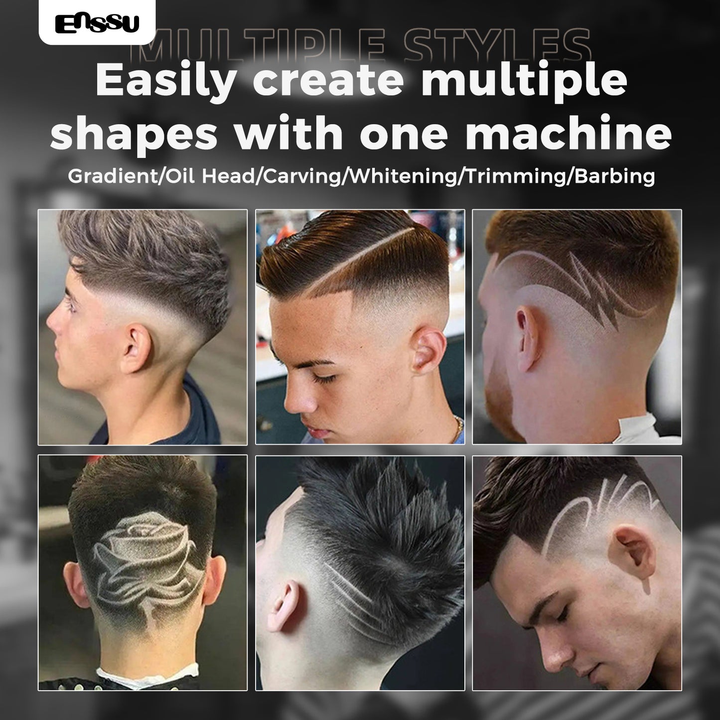 Máquina de cortar cabelo profissional