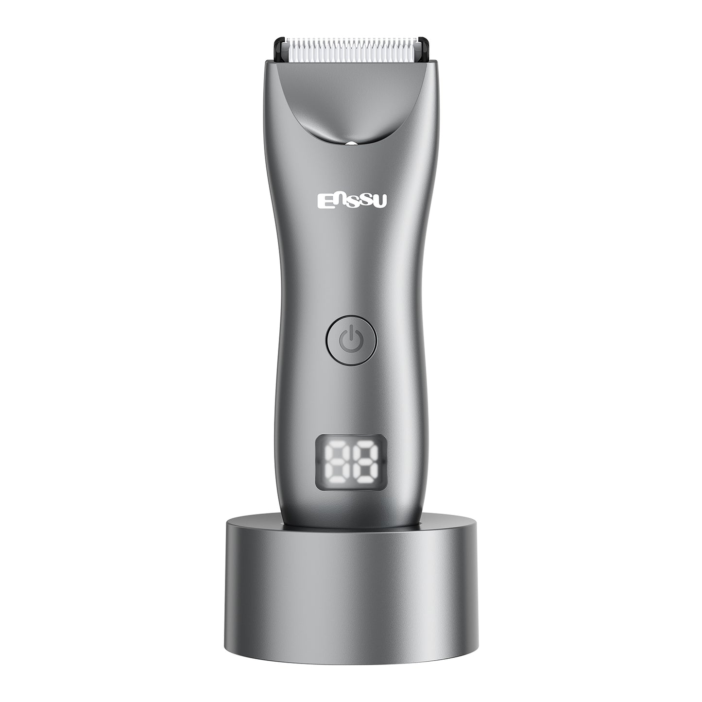 Cut-Preventing Blade Hair Clippers Trimmer Kit Hair Cutting LED Display Electric Hair Clippers With Charging Base