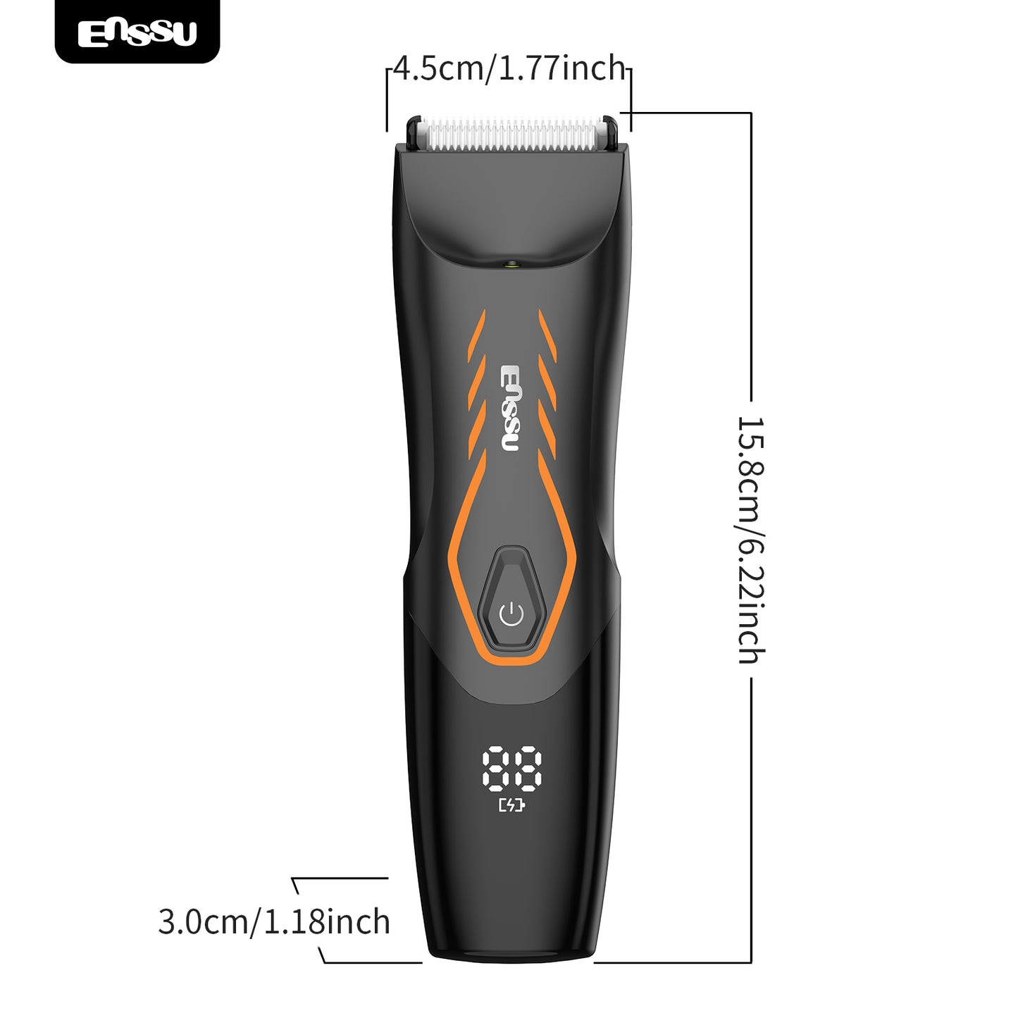 Professional Hair Clippers BLADELOCK cut-preventing blade Waterproof Hair Clippers Men