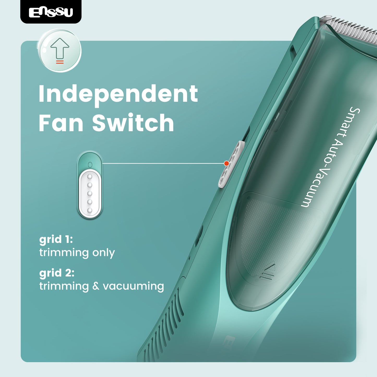 Baby Hair Clipper,Vaccum Hair Clippers for Kids/Toddlers,Cordless Baby Hair Cutting Kit with Two Modes,Baby Hair Trimmer Haircut Machine in Large Hairs Storage Space,Rechargeable,Waterproof