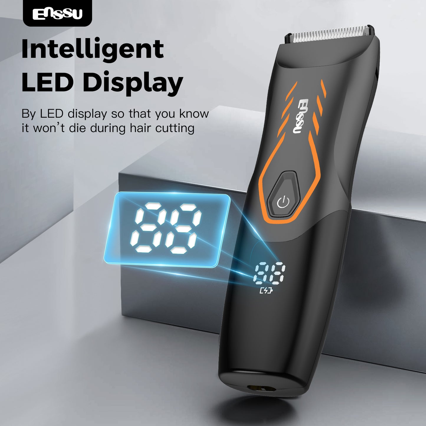 Professional Hair Clippers BLADELOCK cut-preventing blade Waterproof Hair Clippers Men