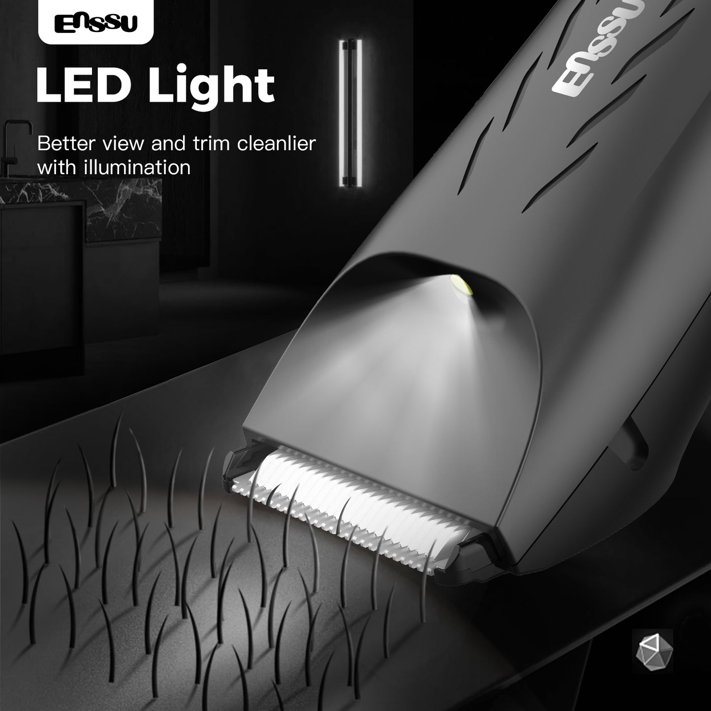Máquina de cortar cabelo elétrica