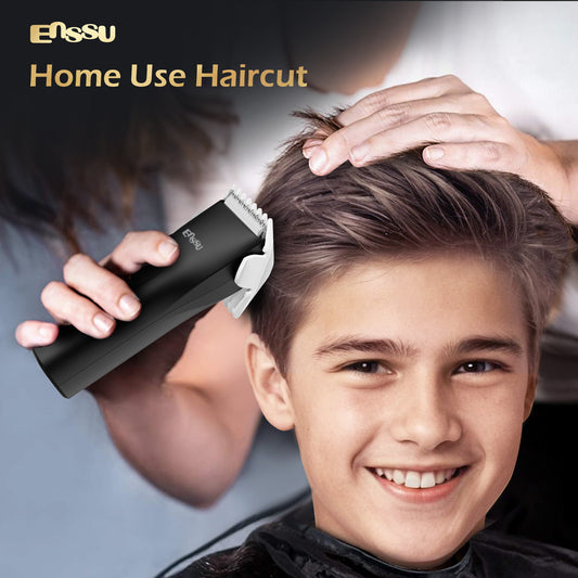 ENSSU Mini Electric Hair Clipper – IPX7 Waterproof with Ceramic Safe Blade