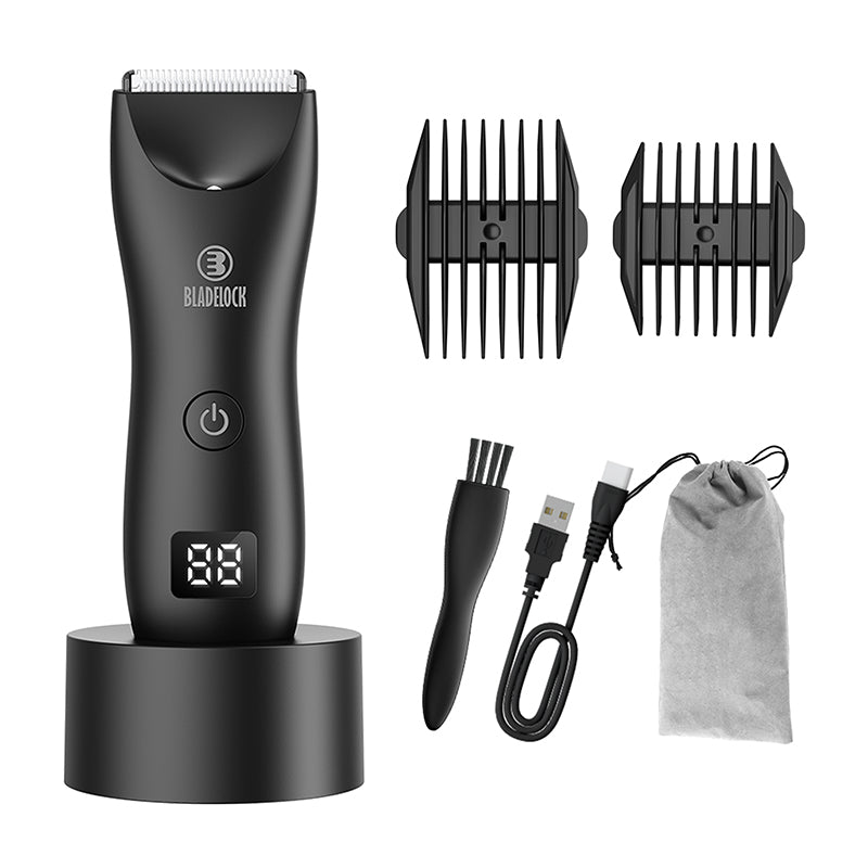 Waterproof Cordless Trimmer Men Body Hair All in One Body Grooming Kit Chest Hair Trimmer Rechargeable Barber Hair Beard Trimmer