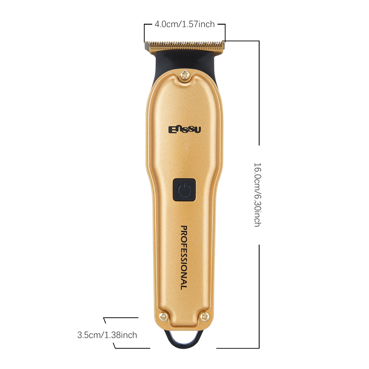 Professional Hair Trimmer for Men T-shape stainless blade with 6800RPM Powerful Motor，and LED Display Professional Hair Clipper for Men