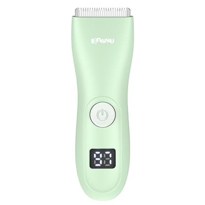 ENSSU Baby Hair Clipper – Safe Ceramic Blade, Low Noise, LCD Display, IPX7 Waterproof