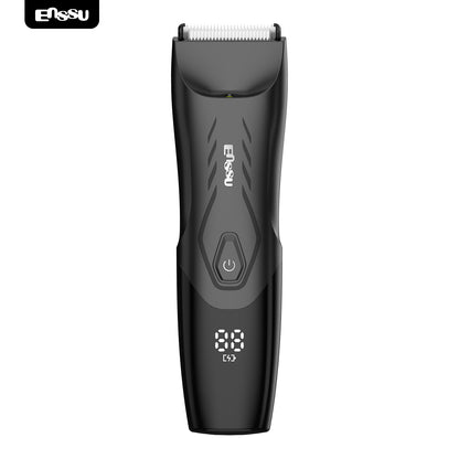 ENSSU Professional Hair Clippers Electric Body Trimmers LED Battery Capacity Display BLADELOCK Waterproof Hair Trimmer