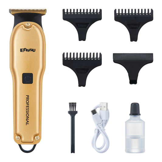 Professional Hair Trimmer for Men T-shape stainless blade with 6800RPM Powerful Motor，and LED Display Professional Hair Clipper for Men