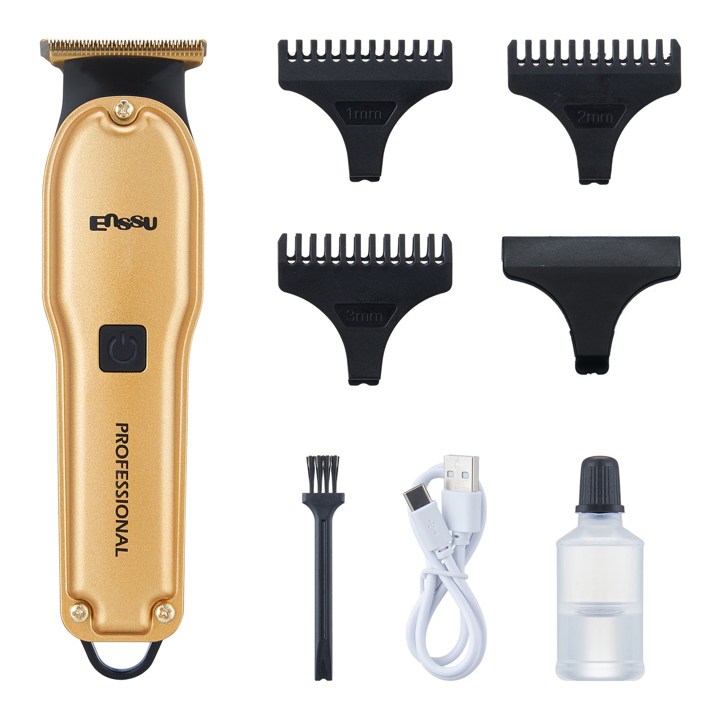 Professional Hair Trimmer for Men T-shape stainless blade with 6800RPM Powerful Motor，and LED Display Professional Hair Clipper for Men