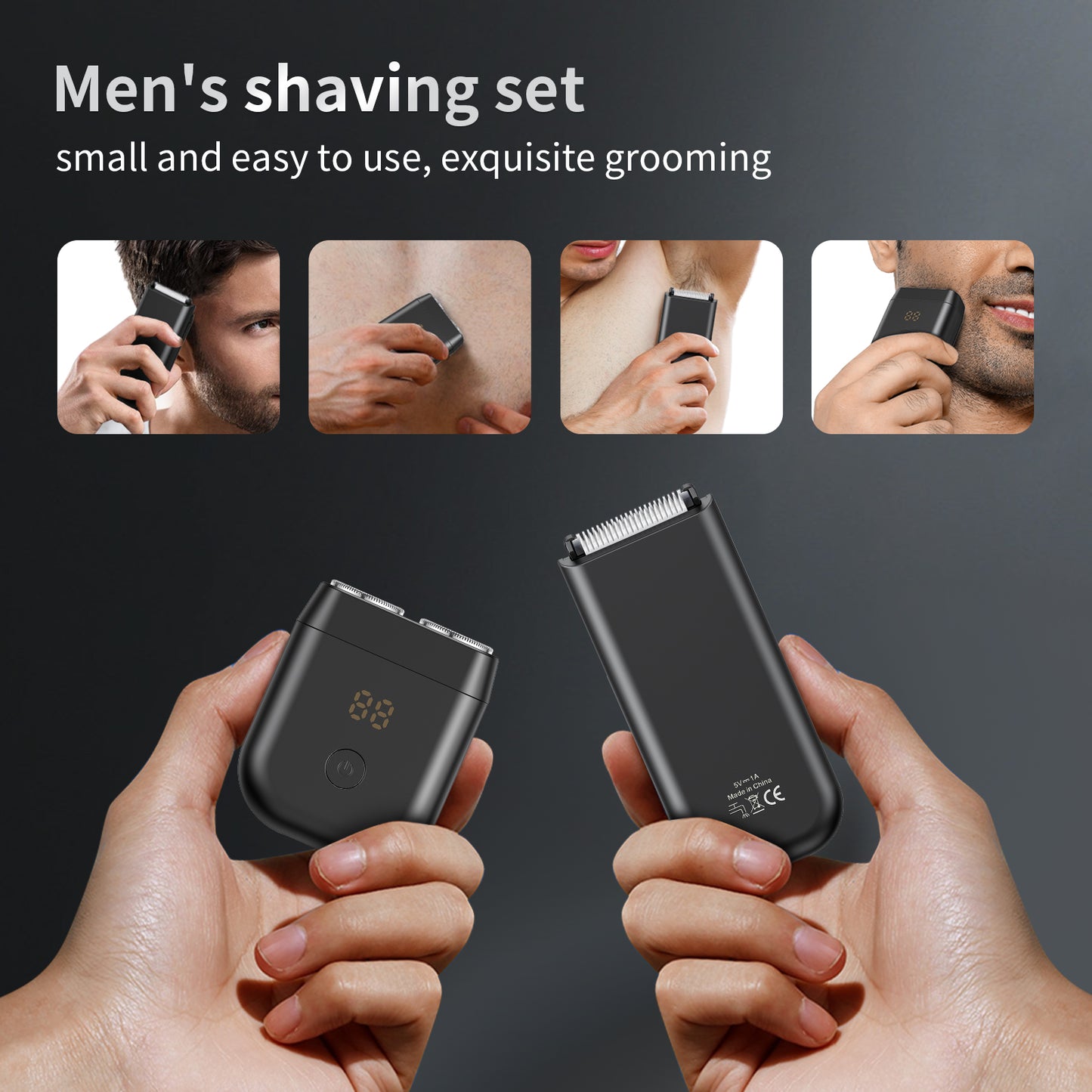 Beard Shaving Tool Kit 2 in 1