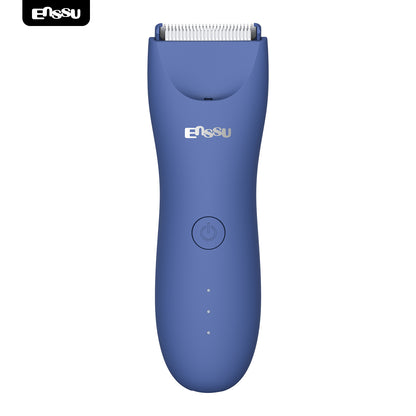 LED Display Rechargeable Groin Trimmer Body Hair Trimmer With Charging Base