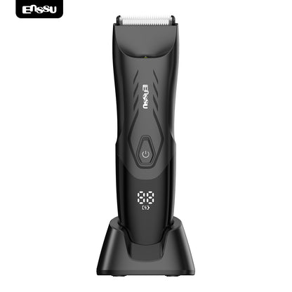 ENSSU Professional Hair Clippers Electric Body Trimmers LED Battery Capacity Display BLADELOCK Waterproof Hair Trimmer
