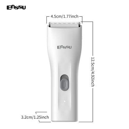ENSSU Mini Electric Hair Clipper – IPX7 Waterproof with Ceramic Safe Blade