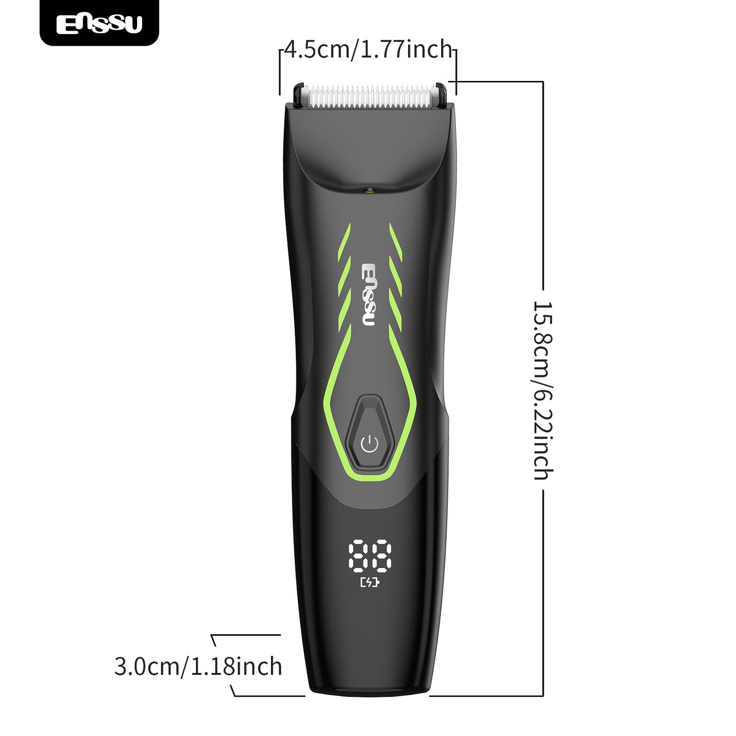 Professional Hair Clippers BLADELOCK cut-preventing blade Waterproof Hair Clippers Men