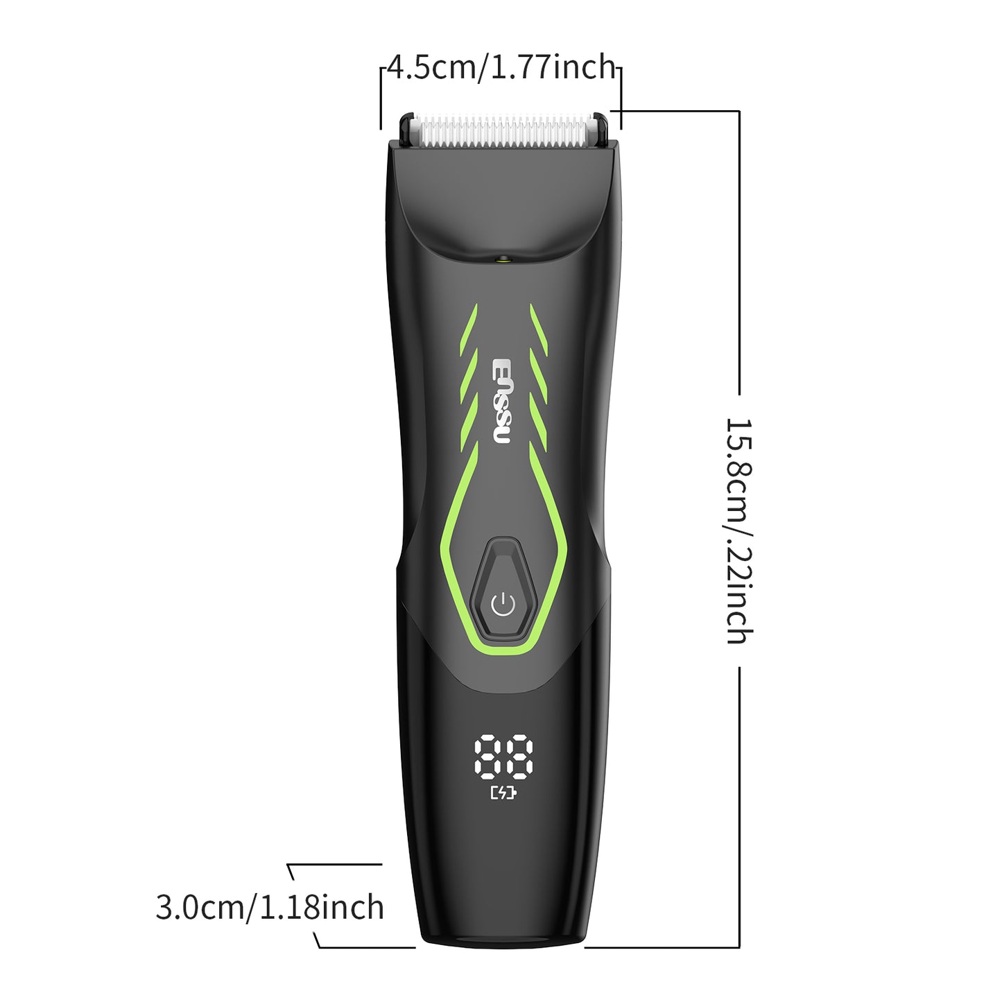 Professional Hair Clippers Electric Men's Body Hair Trimmers BLADELOCK cut-preventing blade Waterproof Hair Clippers Men