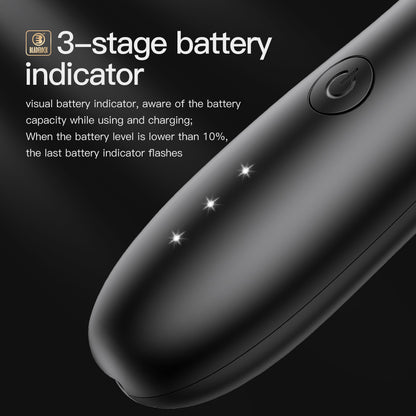 Body Hair Trimmer for Men with Light, IPX7 Waterproof Ball Pubic Groin Hair Trimmer for Men with Ceramic Blade, Rechargeable Body Groomer for Man with Charing Dock& LED Display