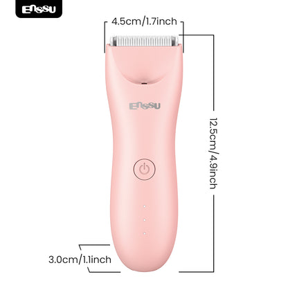 2-in-1 Bikini Trimmer & Women's Body Hair Trimmer – Ceramic Safe Blade for Sensitive Skin