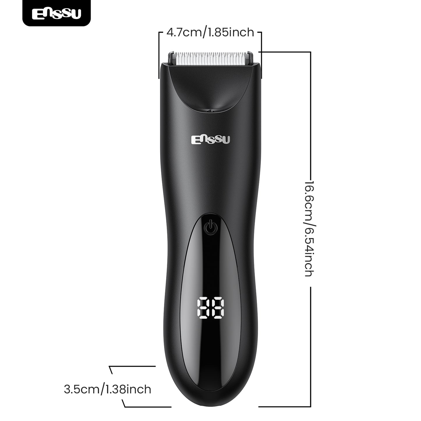 ENSSU BLADELOCK™ Electric Hair Clipper – Safe Ceramic Blade with Spotlight