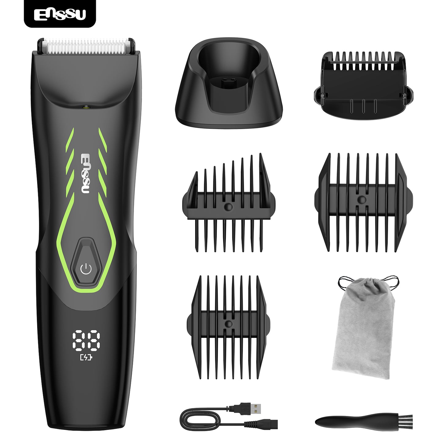 Professional Hair Clippers BLADELOCK cut-preventing blade Waterproof Hair Clippers Men