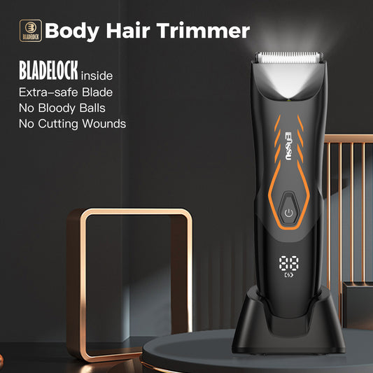 Professional Hair Clippers BLADELOCK cut-preventing blade Waterproof Hair Clippers Men