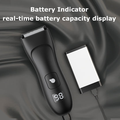 ENSSU Bikini Body Hair Trimmer Underarm Hair Shaver with Skin-Safe Rechargeable Ceramic Blade
