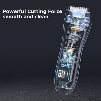 ENSSU Bikini Body Hair Trimmer Underarm Hair Shaver with Skin-Safe Rechargeable Ceramic Blade