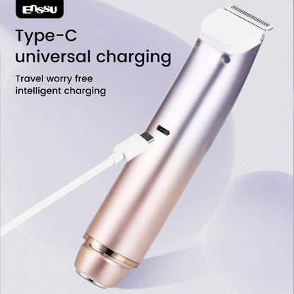 ENSSU Waterproof Bikini Trimmer for Women | Ceramic Safe Blade