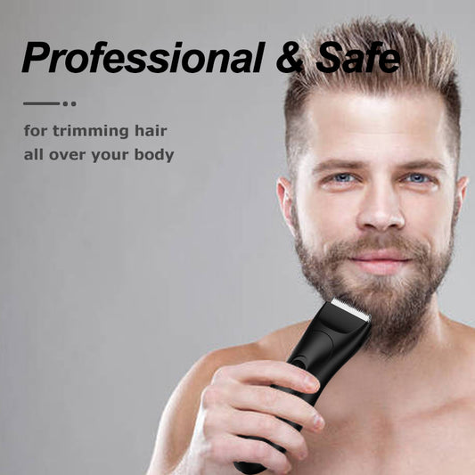ENSSU Men’s Body Hair Trimmer – Waterproof, Ceramic Safe Blade Custom OEM/ODM Available