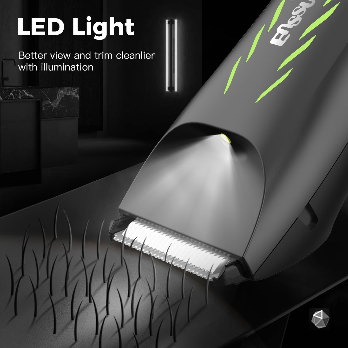 Professional Hair Clippers Electric Men's Body Hair Trimmers BLADELOCK cut-preventing blade Waterproof Hair Clippers Men