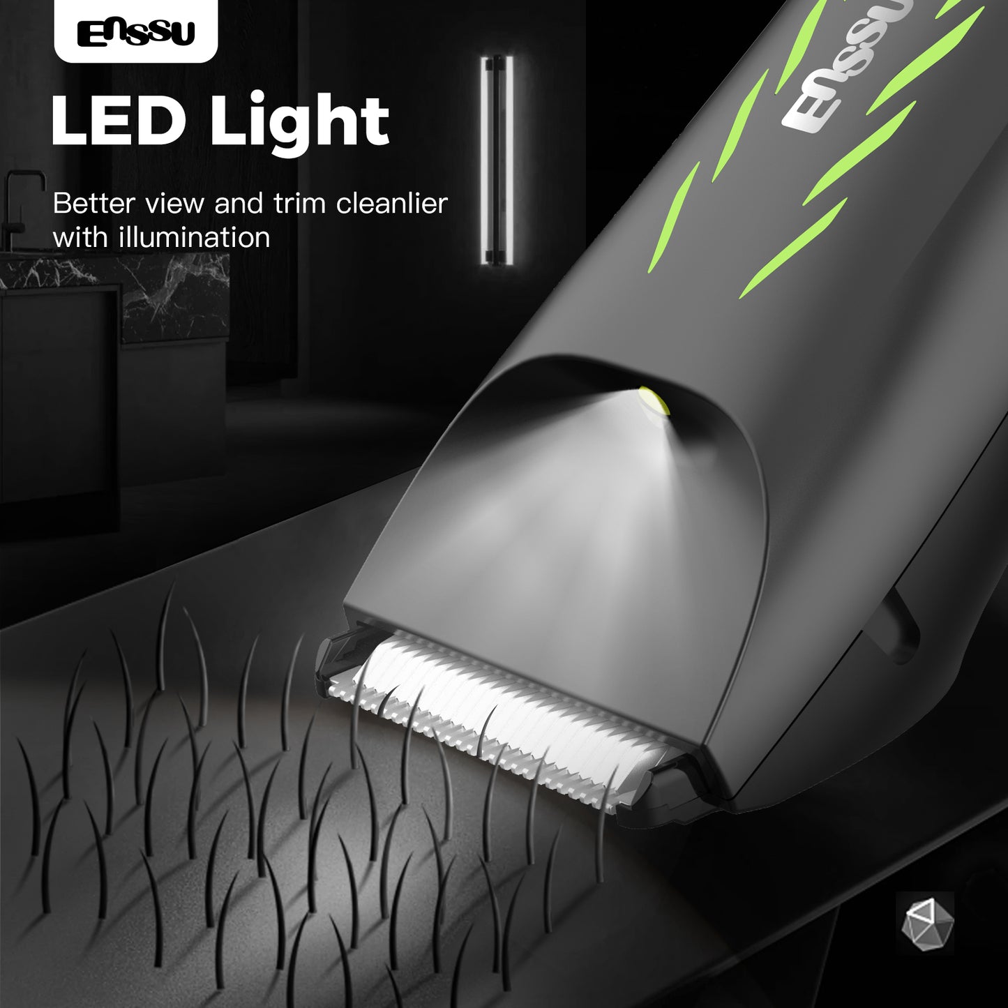Professional Hair Clippers BLADELOCK cut-preventing blade Waterproof Hair Clippers Men