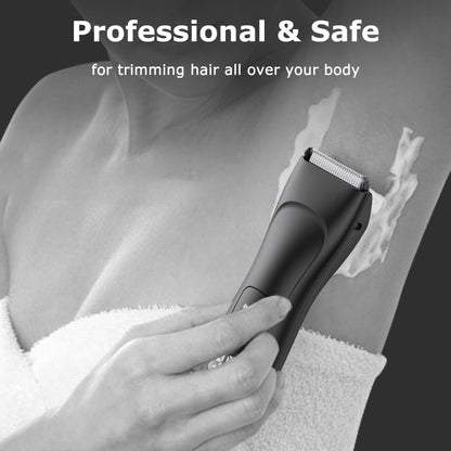 ENSSU Bikini Body Hair Trimmer Underarm Hair Shaver with Skin-Safe Rechargeable Ceramic Blade
