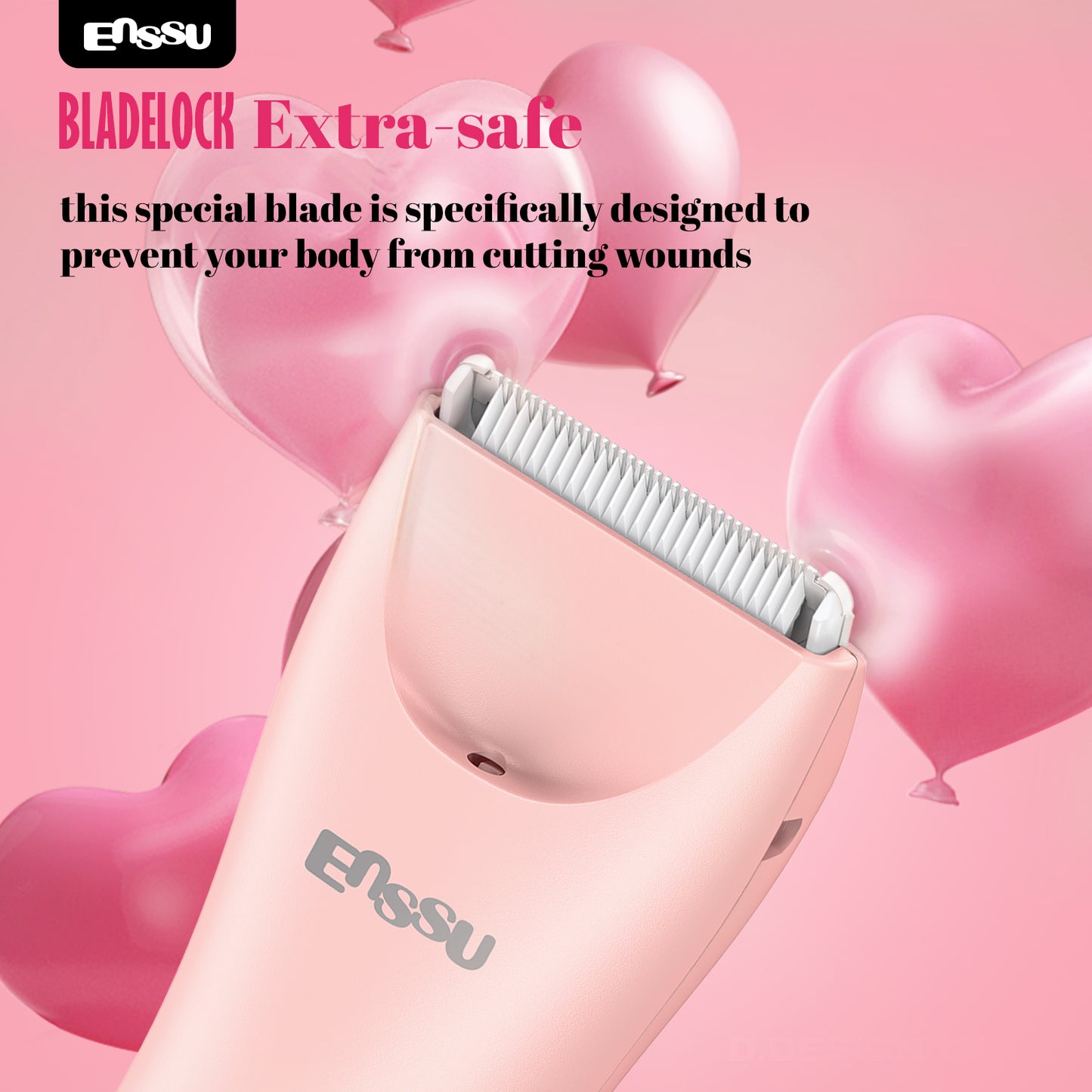2-in-1 Waterproof Bikini & Body Trimmer with Ceramic Safe Blade, Charging Base – Gentle, Skin-Friendly, No Irritation