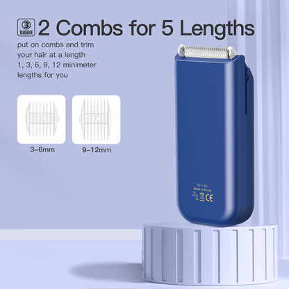 Waterproof Wet/Dry Shaver Dual Head Bikini Trimmer Rechargeable Body Hair Trimmer Electric Razors for Women