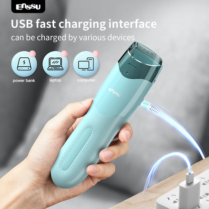 Auto-Vacuum Baby Hair Clipper
