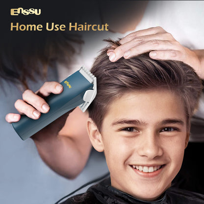 ENSSU Mini Electric Hair Clipper – IPX7 Waterproof with Ceramic Safe Blade