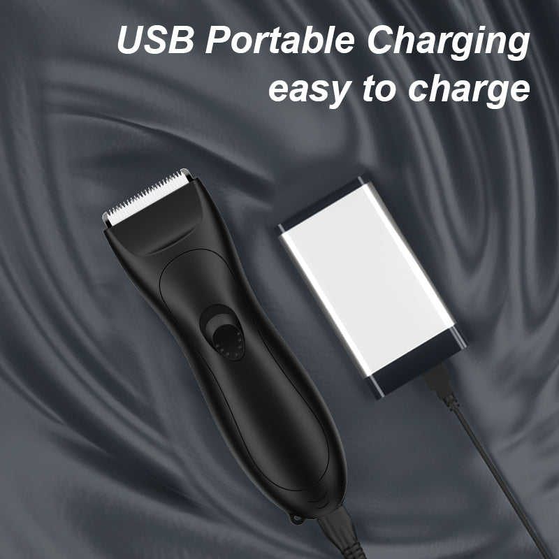 ENSSU Men’s Body Hair Trimmer – Waterproof, Ceramic Safe Blade Custom OEM/ODM Available