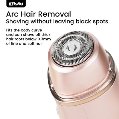 ENSSU Waterproof Bikini Trimmer for Women | Ceramic Safe Blade