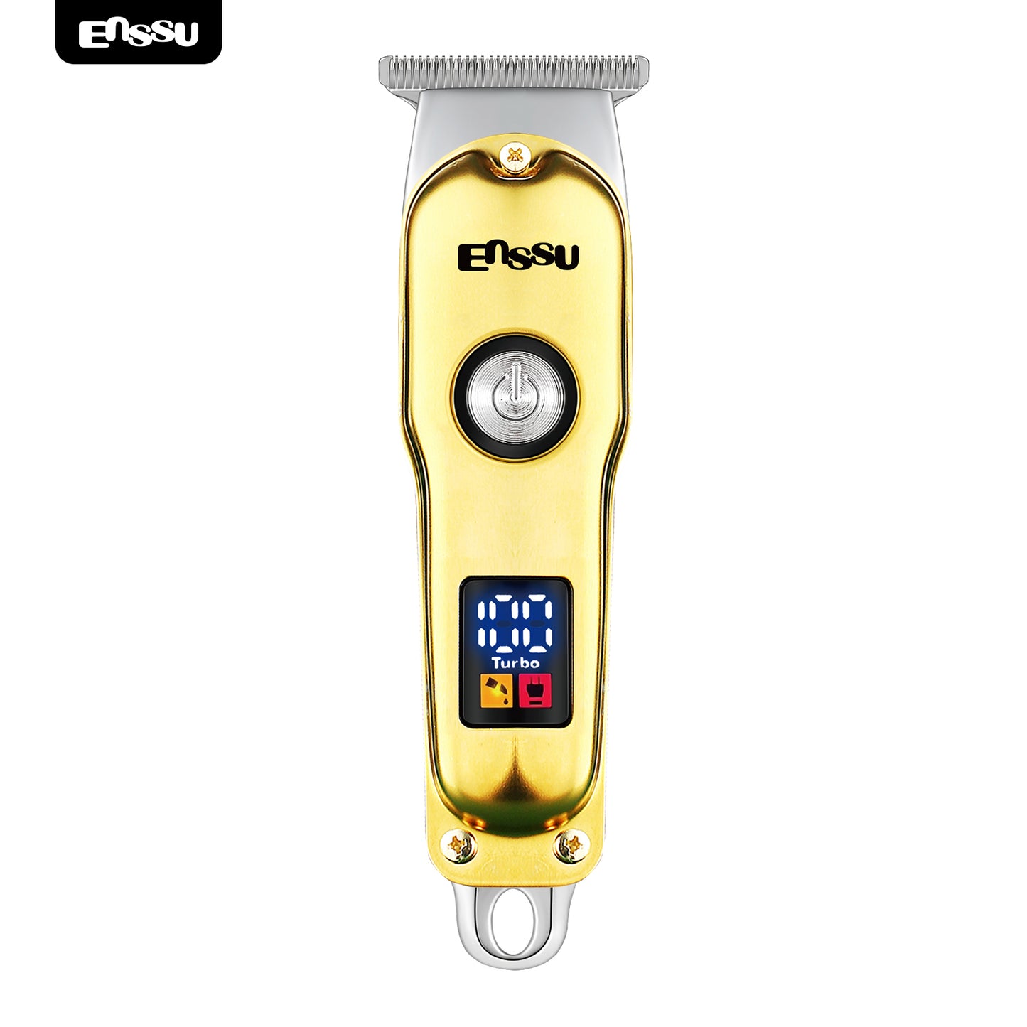 Professional Hair Clipper – 6500RPM Motor, 45mm Stainless Steel Blade, Adjustable Length, LCD Display